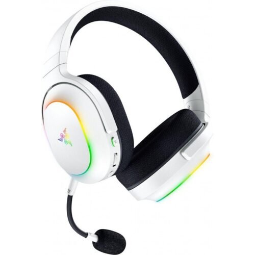 Auricular Gamer Inalámbrico Razer Barracuda X Chroma Blanco