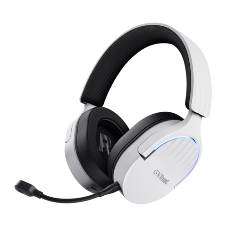 Auricular Gamer Inalámbrico Trust Fayzo Blanco