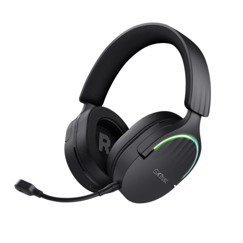Auricular Gamer Inalámbrico Trust Fayzo Negro