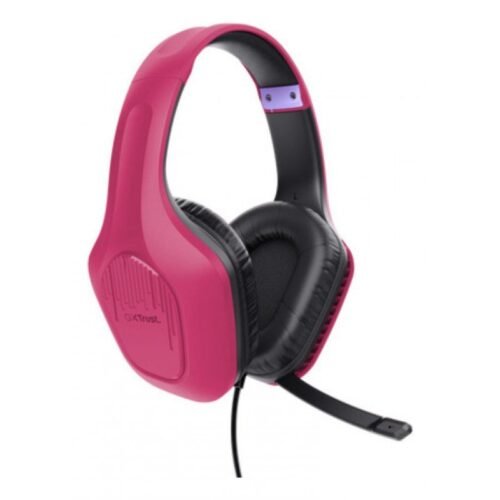Auricular Gamer Trust Zirox Rosa