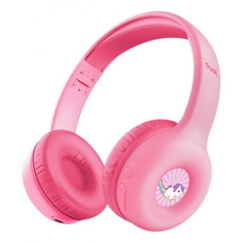 Auricular Inalámbrico Trust Nouna Kids Rosa