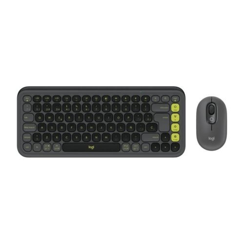 Combo Teclado y Mouse Bluetooth Logitech Pop Icon Grafito