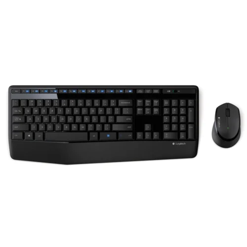 Combo Teclado y Mouse Inalambrico Logitech MK345 Negro