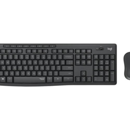 Combo Teclado y Mouse Inalambrico Silencioso Logitech MK295 Grafito