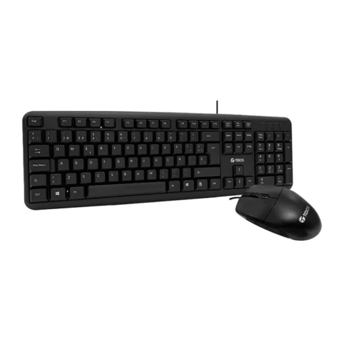 Combo Teclado y Mouse Teros TE-4062N Negro USB