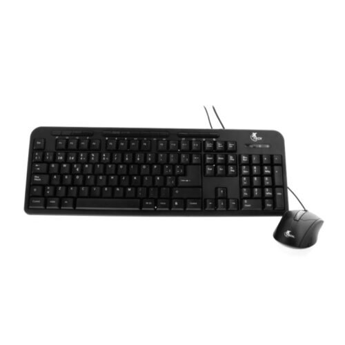 Combo Teclado y Mouse Xtech XTK-301S Multimedia USB