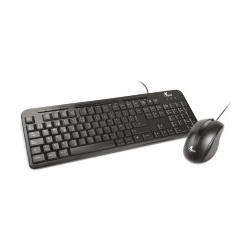 Combo Teclado y Mouse Xtech XTK-301S Multimedia USB