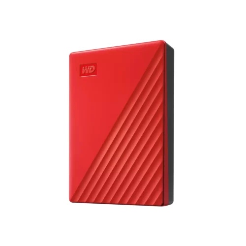 Disco Externo 4Tb USB 3.2 Western Digital My Passport Rojo