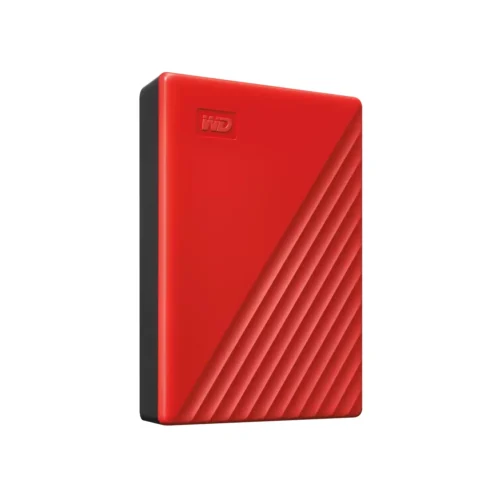 Disco Externo 4Tb USB 3.2 Western Digital My Passport Rojo