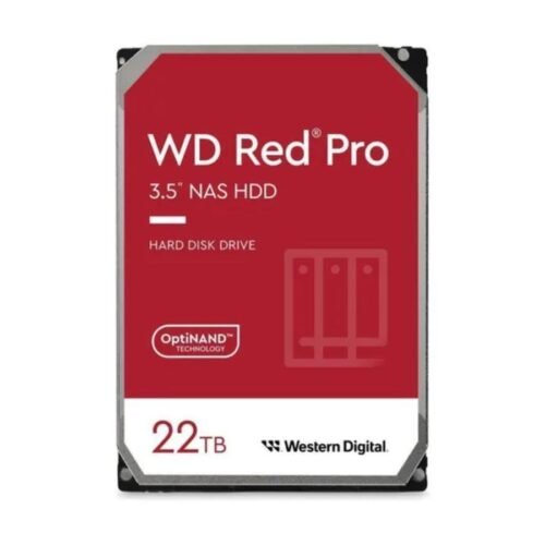 Disco Rigido 3.5" 22Tb Western Digital Red Pro