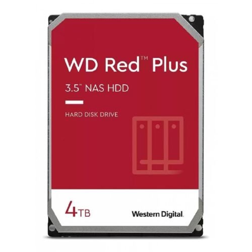 Disco Rigido 3.5" 4Tb Western Digital Red Plus