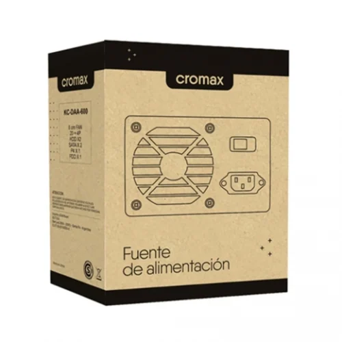 Fuente Cromax 600W KC-DAA-600