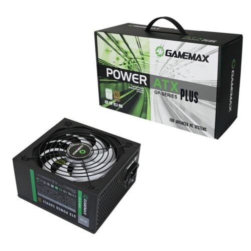 Fuente GameMax 650W GP-650 Fan 14cm 80 Plus Bronze