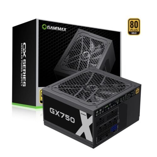 Fuente GameMax 750W GX-750 M 80 Plus Gold