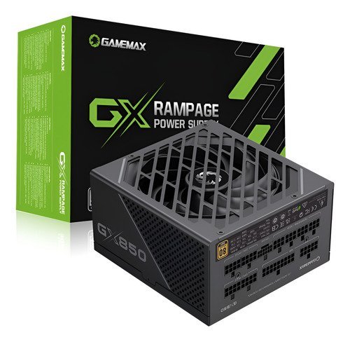 Fuente GameMax 850W GX-850 Pro 80 Plus Gold Black