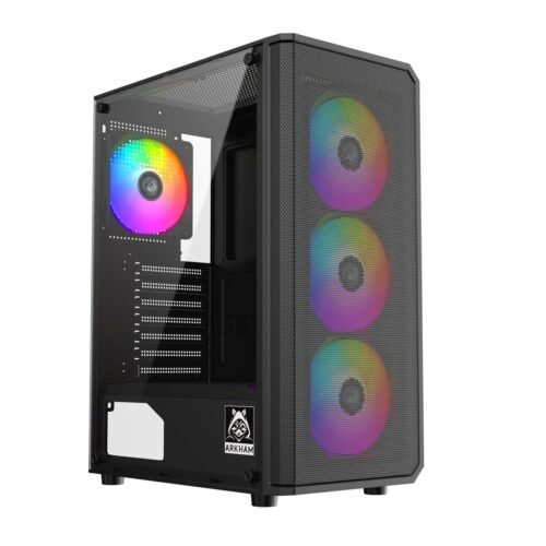Gabinete Arkham MEL ATX 4x Fan ARGB