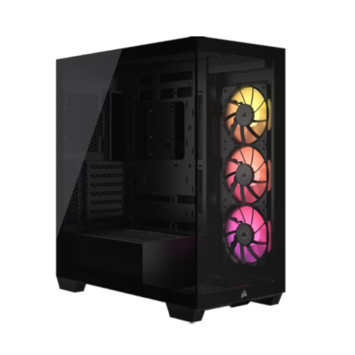 Gabinete Corsair iCUE 3500X RGB Mid Tower TG Black