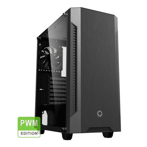 Gabinete GameMax FORTRESS ATX TG 3x Fan