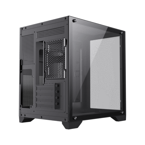Gabinete GameMax INFINITY Mini Flex-ATX/ITX Black