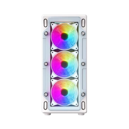 Gabinete GameMax STARLIGHT 2 E-ATX 6x Fan ARGB White