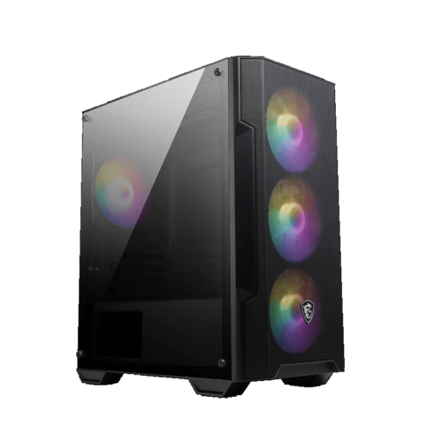 Gabinete MSI MAG Forge M100A Mid Tower ATX 4x Fan RGB