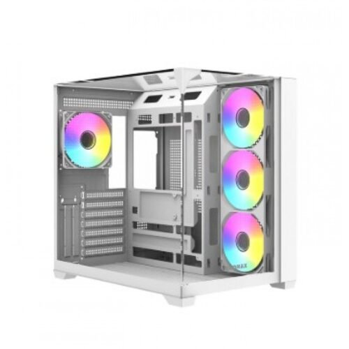 Gabinete Raidmax INFINITA i620 ATX Fishtank ARGB White