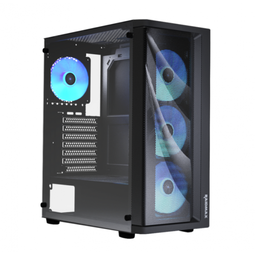 Gabinete Raidmax MESHIAN X922 ATX TG ARGB Black