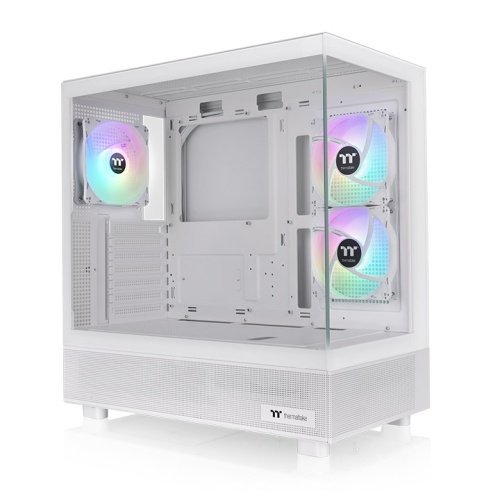 Gabinete Thermaltake View 270 Plus Mid Tower TG 3x Fan ARGB Snow White