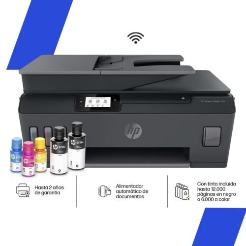 Impresora Multifunción Tinta HP Smart Tank 530 Wifi ADF