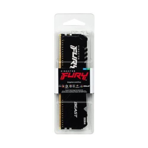 Memoria DDR4 8Gb 3600Mhz (1X8Gb) RGB Kingston Fury Beast