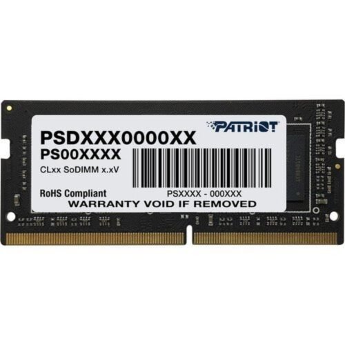 Memoria SODIMM Patriot 16GB DDR4 3200MHz Signature Line