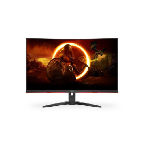 Monitor AOC 31.5" Gamer C32G2ZE Curvo VA FHD 240Hz Ficha USA