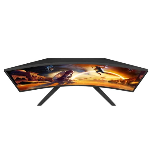 Monitor AOC 31.5" Gamer CQ32G4VE Curvo VA QHD 180Hz Ficha USA