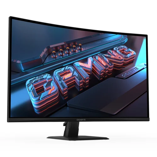 Monitor Gigabyte 32" Gamer GS32QCA Curvo QHD 180Hz