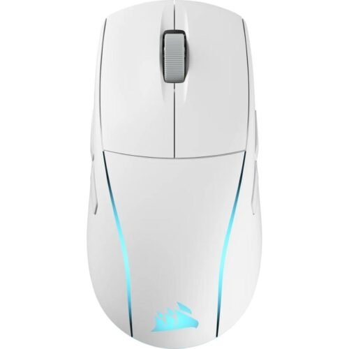 Mouse Gamer Inalámbrico Corsair M75 RGB Blanco