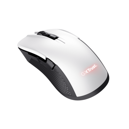 Mouse Gamer Inalámbrico Trust GXT 923 Ybar Blanco