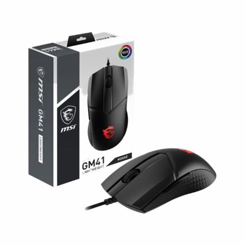 Mouse Gamer MSI Clutch GM41 Lightweight V2 Negro