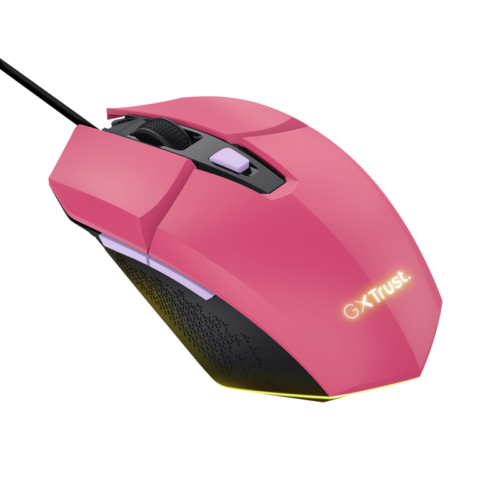 Mouse Gamer Trust GXT 109 Felox Rosa