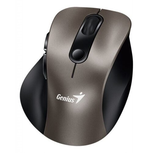 Mouse Inalámbrico Genius Ergo 9000S Champán/Titanio
