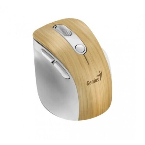Mouse Inalámbrico Genius Ergo 9000S Pro Pino/Madera