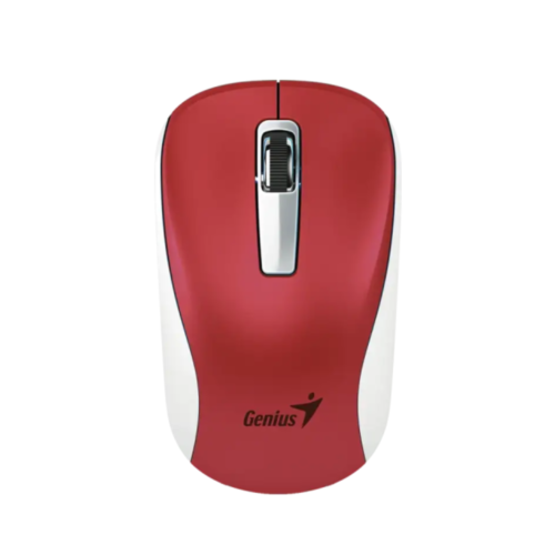 Mouse Inalámbrico Genius NX-7010 Blanco/Rojo