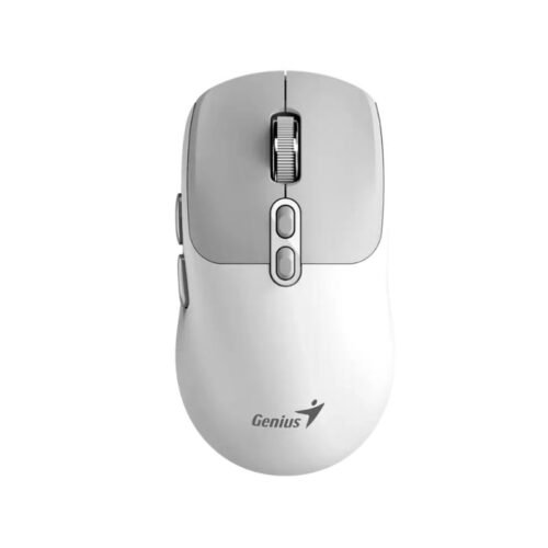 Mouse Inalámbrico Genius NX-8080S Blanco/Gris