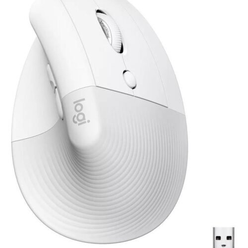 Mouse Inalámbrico Logitech Lift Vertical Blanco