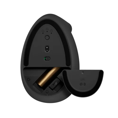 Mouse Inalámbrico Logitech Lift Vertical Negro