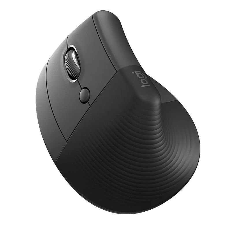 Mouse Inalámbrico Logitech Lift Vertical Zurdo Negro
