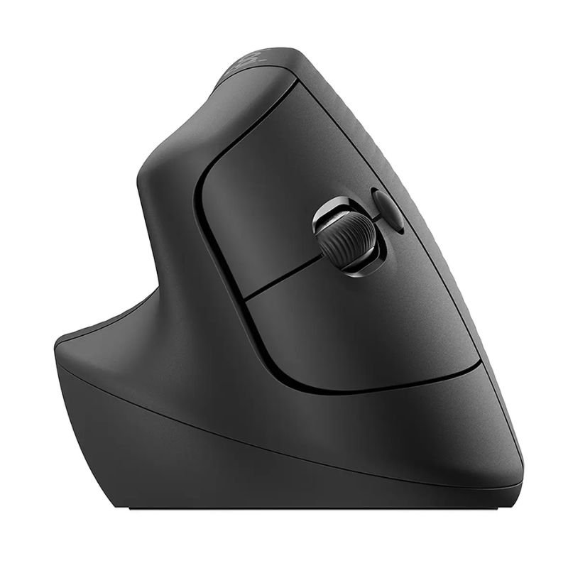 Mouse Inalámbrico Logitech Lift Vertical Zurdo Negro