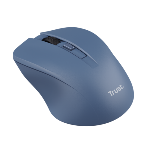 Mouse Inalámbrico Trust Mydo Silent Eco Azul