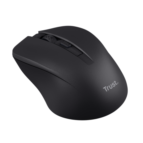 Mouse Inalámbrico Trust Mydo Silent Negro