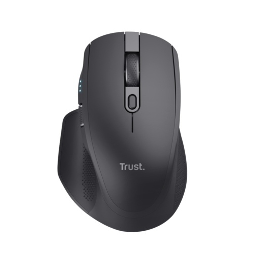 Mouse Inalámbrico Trust Ozaa+ Multi-Connect Negro
