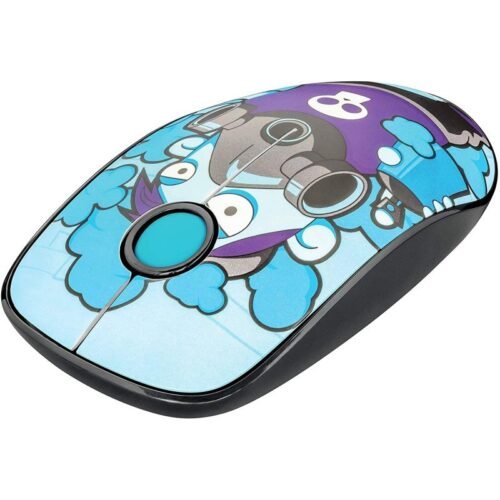 Mouse Inalámbrico Trust Sketch Silent Azul